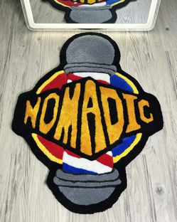 Custom Logo Rug Handmade