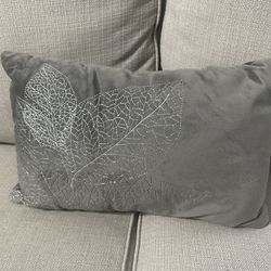 Grey pillow - $10
