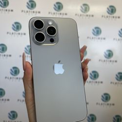 iPhone 15 Pro Max 256Gb Natural Titanium With 1 Month Warranty UNLOCKED