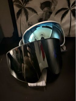* “Futuristic Wraparound Shield Sunglasses (Mirrored Lenses)”