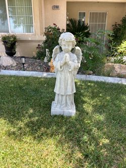 New Angel made out of cement