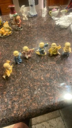 6 resign Chinese king fu babies all for 1 price