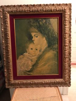 Madonna and Child Painting