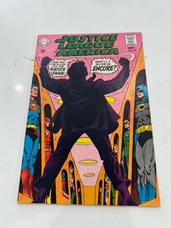 JUSTICE LEAGUE of AMERICA #65, 2nd Red Tornado & Starro Dick Dillin cover & art 1968, VG/FN