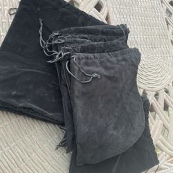 Lot Of 25 Brand New 7x9 Inch Velvet Drawstring Bags