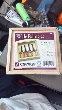 Wide Palm Flex Cut Carving Gouges 