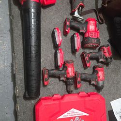 Dewalt, craftsman, Milwaukee power tools