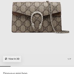 Authentic Gucci Dionysus Mini – $500 OBO