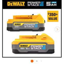Dewalt  - Power Stack Batteries 