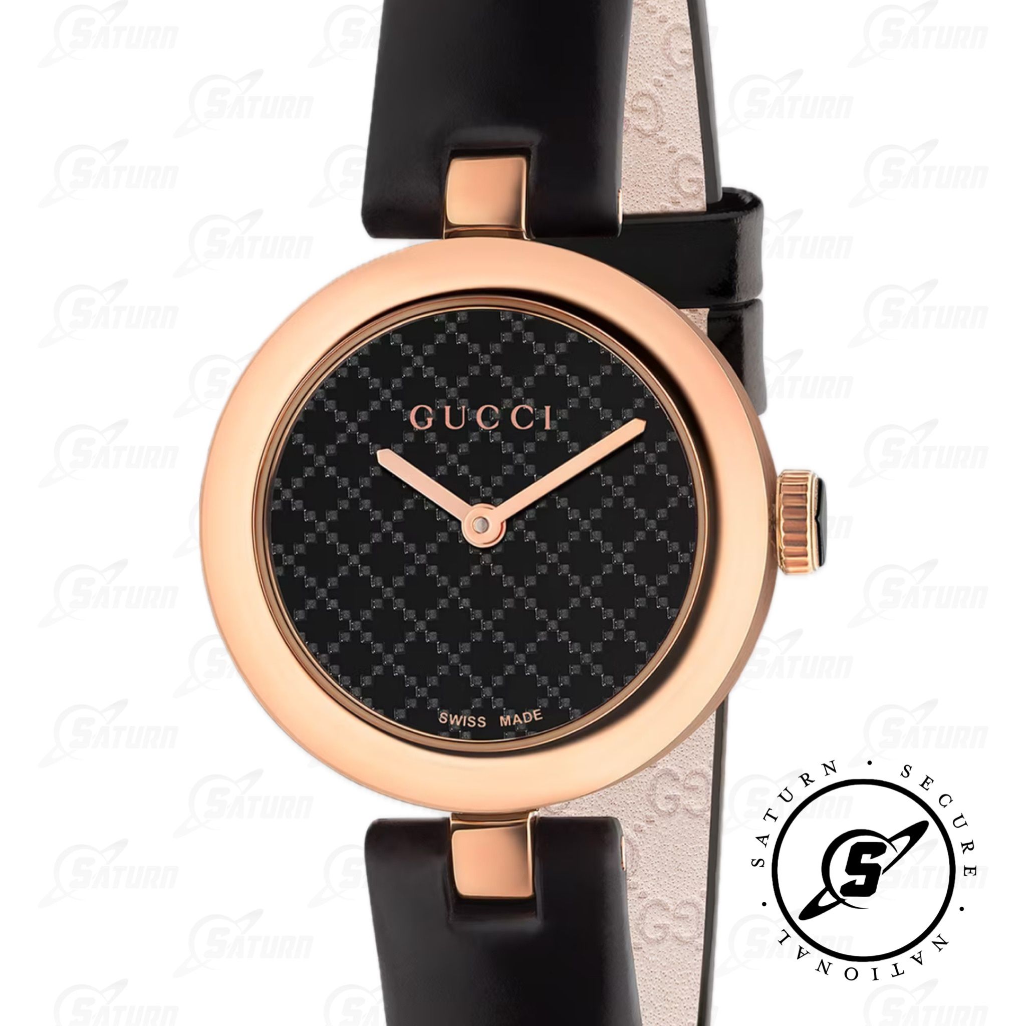 New with tags! Ladies Gucci Diamantissima Watch (YA141501) Retail $950! Brand new with warranty and original tags!