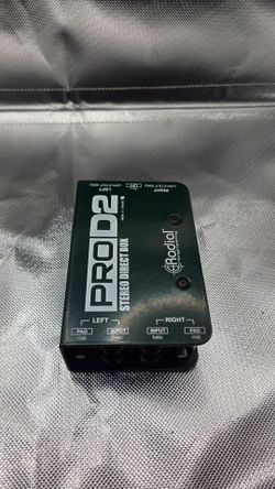 Radial stereo direct box Pro D2