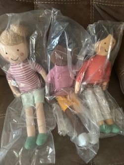 New target Pillowfort dolls