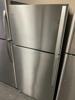 Whirlpool Top Mount Refrigerator Stainless Steel