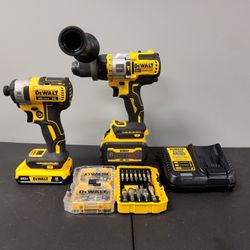 Dewalt Flexvolt Hammer Drill And Impact 