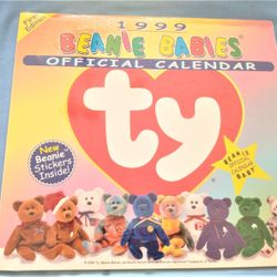 

1999 Beanie baby Calendar--