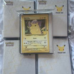 Pokemon First Partner Collectors Binder + Galar Pikachu Card