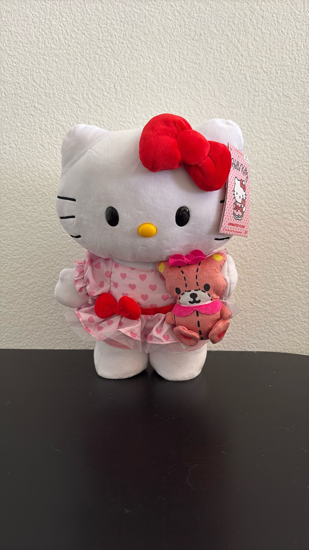 Hello Kitty Valentines Side Stepper 2026 Animated Plush BRAND NEW