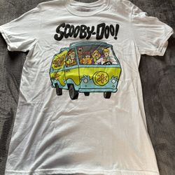 white scooby doo shirt
