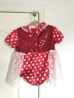 Minnie mouse inspired romper