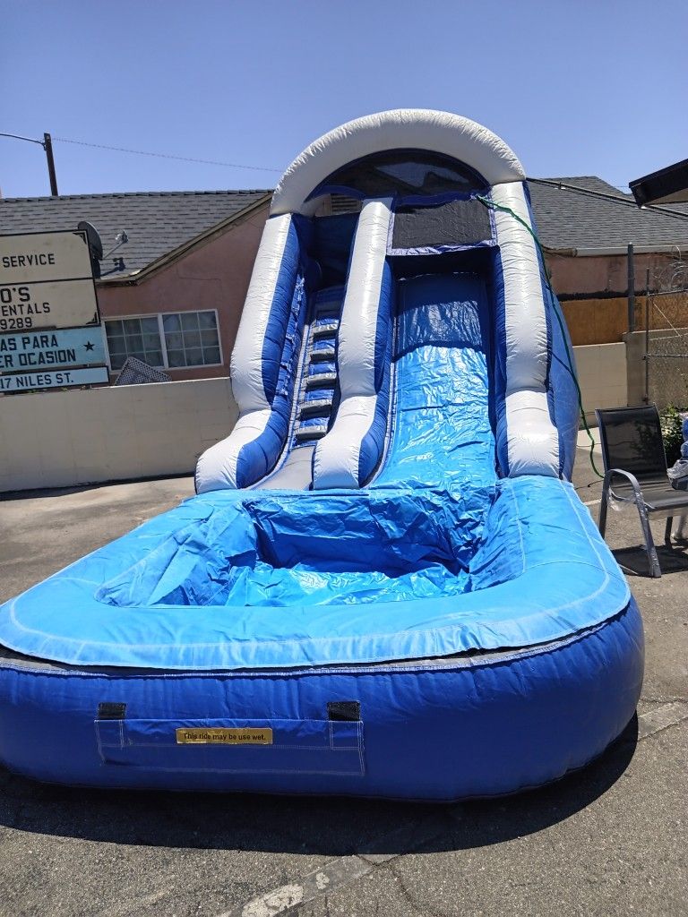 Waterslide For Sale Used Normal Wear Good Condition including Air Blower $800