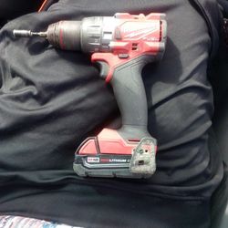 Milwaukee Drill With Battery