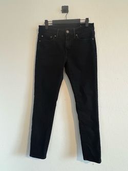 American Eagle Men's Black Skinny Jeans