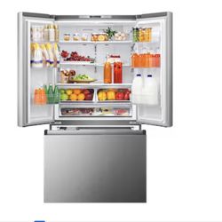Hisense PureFlat 26.6-cu Ice Maker and Water dispenser