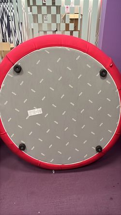 Arper Round Upholstered Ottoman or Table