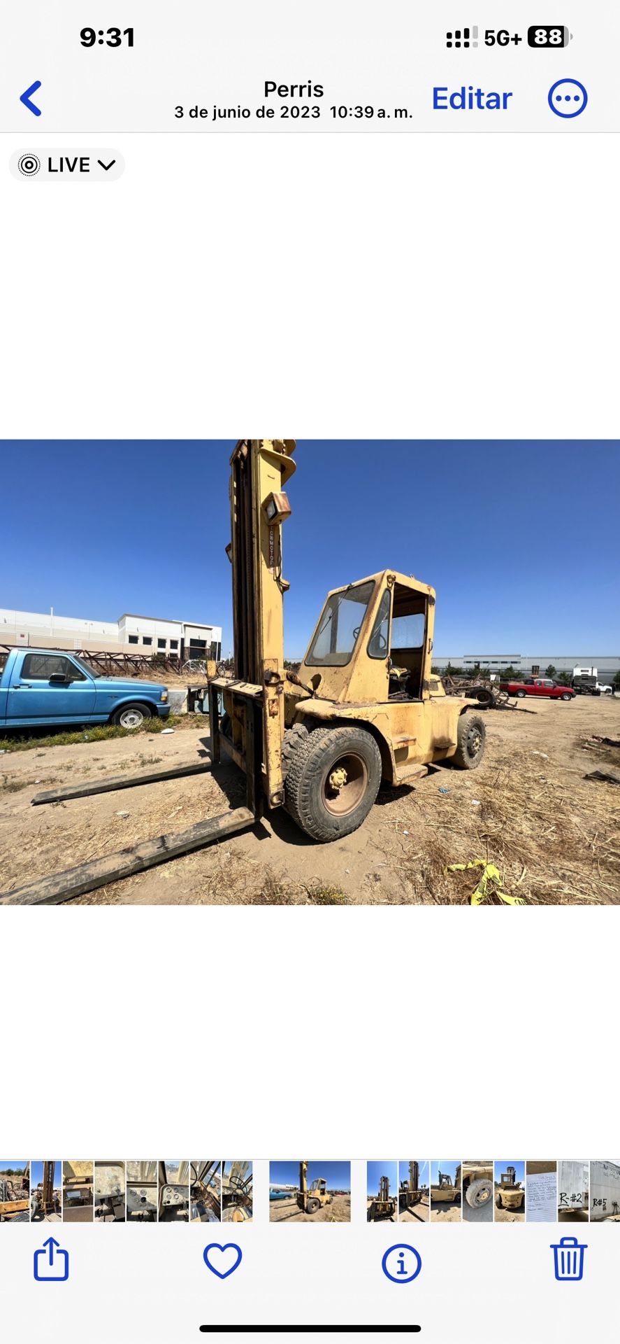 Forklift 18000 Pound