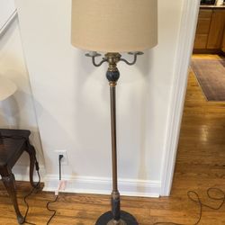 Vintage Marble Floor Lamp 