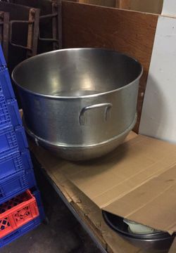 Mixing bowl 120 quart stainless steel