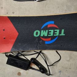 Super Clean TEEMO ELECTRIC SKATEBOARD/wireless Remote