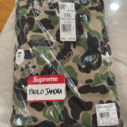 Adidas X Bape Shark Track Jacket Hoodie Size XXL Brand New 