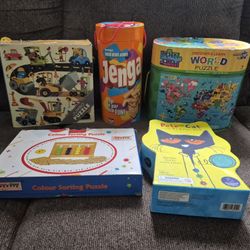 Floor Puzzles, Board Games