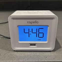  ⸻  Capello Alarm Clock with USB Charging Port – Great Condition