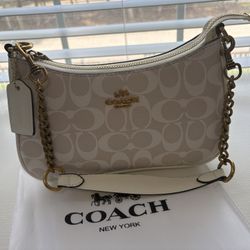White Coach Bag
