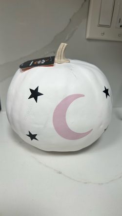 Wonder Painted Moon and Stars Pumpkin