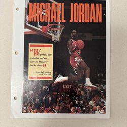 MICHAEL JORDAN SPORTS PAGE