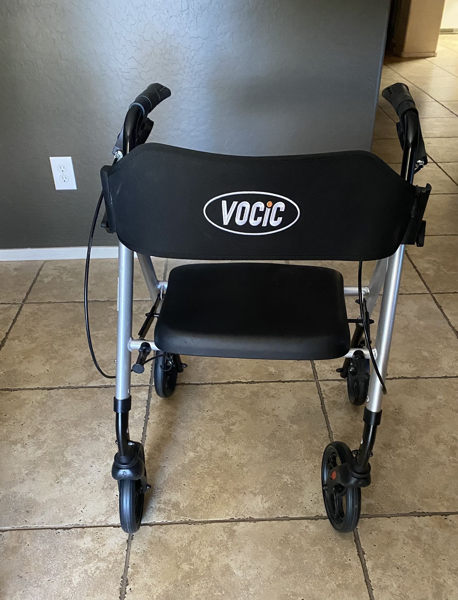 Vicic Rollator Walker with Seat. 