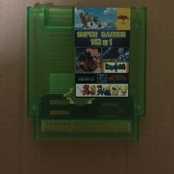 Super Games Nes 143 In 1  Nintendo Entertainment System Multi Cart 