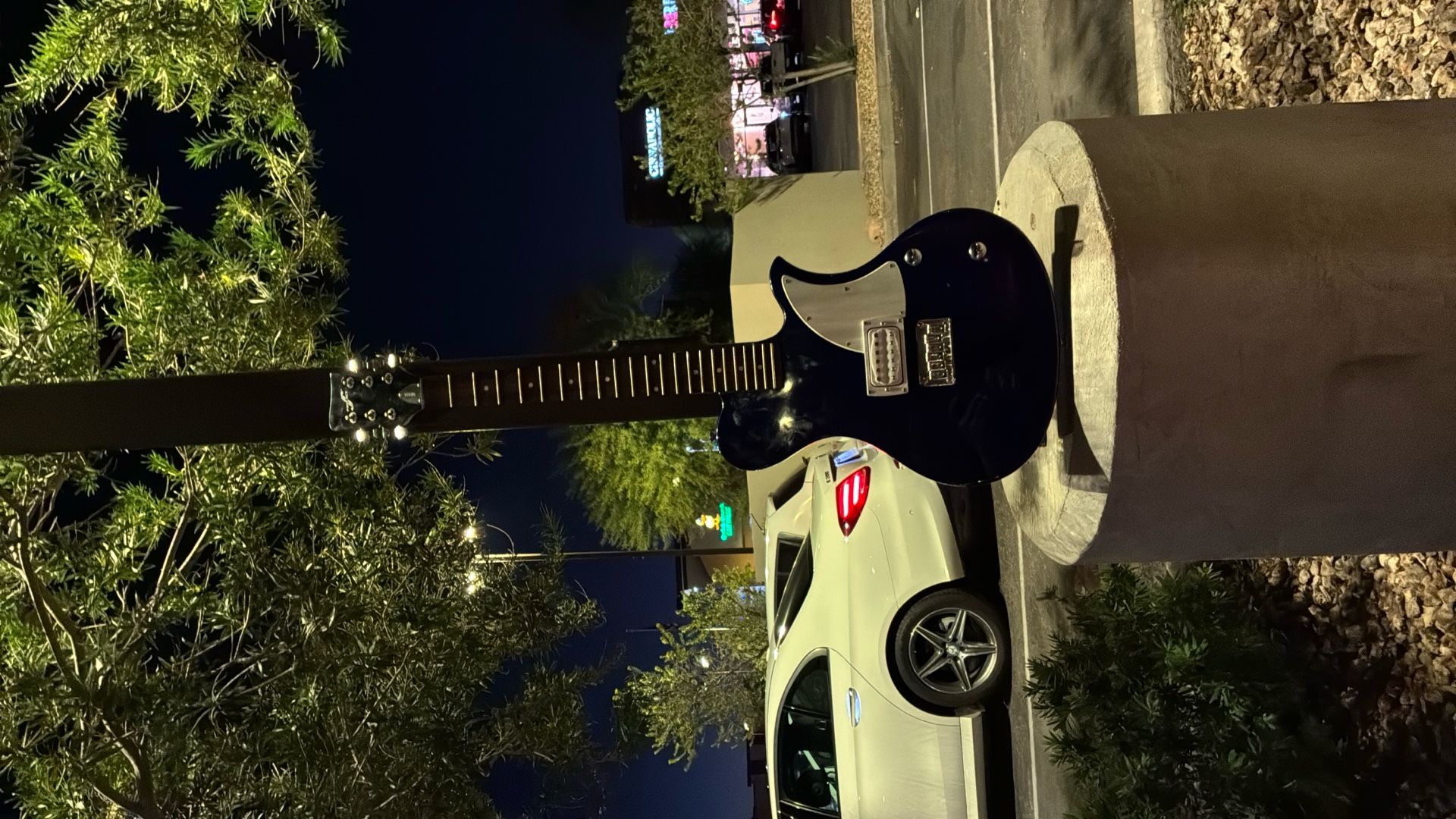 Blue First Act Electric Guitar