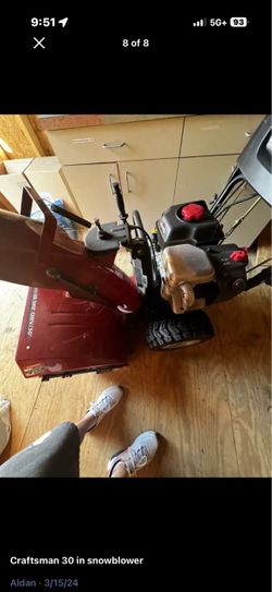 Craftsman snowblower