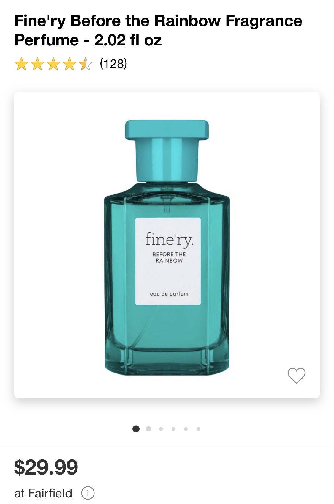 Fine’ry Before The Rainbow Perfume 