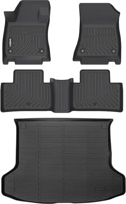 Infiniti QX50 2019-2025 and QX55 2022-2025 Floor Mats Cargo Liner 4pc
