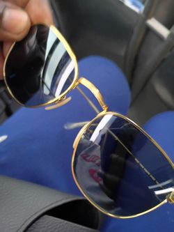 Gold frame Ray Ban