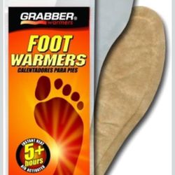 Grabber Foot Warmer Insole, Medium/Large One Pair