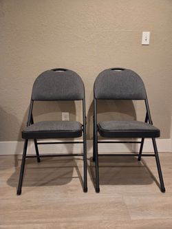 Folding Chairs (Set of 2)