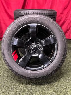 Chevy Silverado LTZ Red Line Edition 6 Lug 20 Inch OEM Wheels