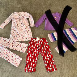 3T Lands’ End Fleece Pajamas Bundle
