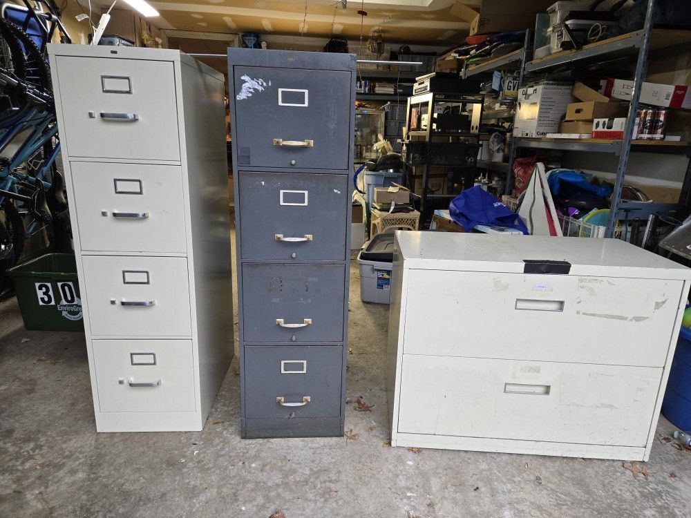 File Cabinets (3)